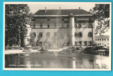 AK Spittal an der Drau. Schloss Porcia.