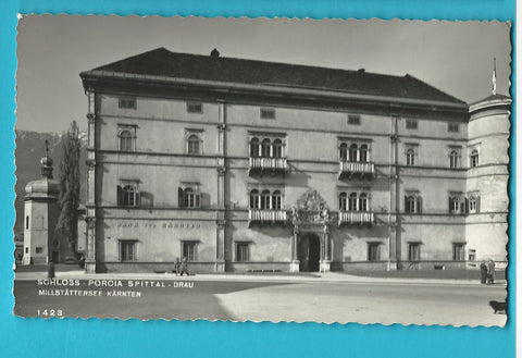 AK Spittal - Millstättersee. Schloss-Porcia.