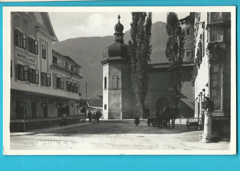 AK Spittal an der Drau. (Gasthof Weisses Rössl)