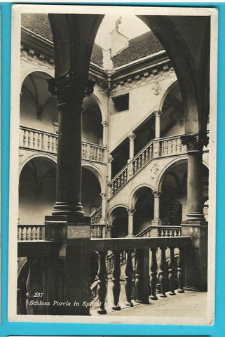 AK Spittal an der Drau. Schloss Porcia. (1939)