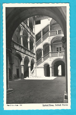 AK Spittal an der Drau. Schloß Porcia.