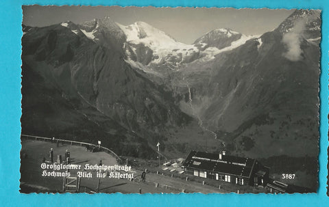 AK Großglockner Hochalpenstraße. Hochmais Blick ins Käfertal.