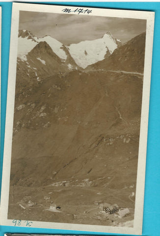 Muster-AK Pasterzenhaus mit Glockner. (Kellner Verlag)
