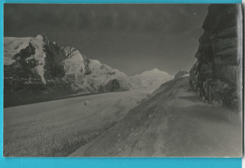Muster-AK Großglockner. Pasterze.