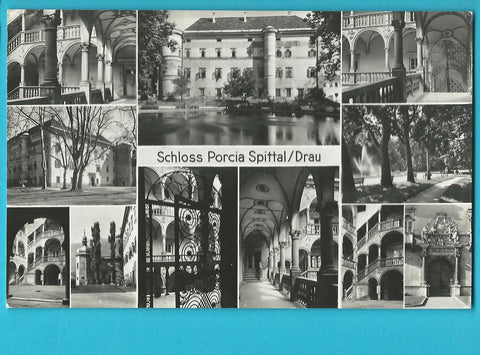 AK Spittal an der Drau. Schloß Porcia.