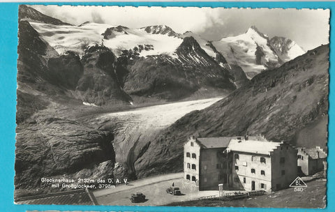 AK Glocknerhaus mit Großglockner.