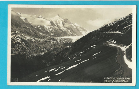 AK Großglockner v. d. Glocknerstrasse.