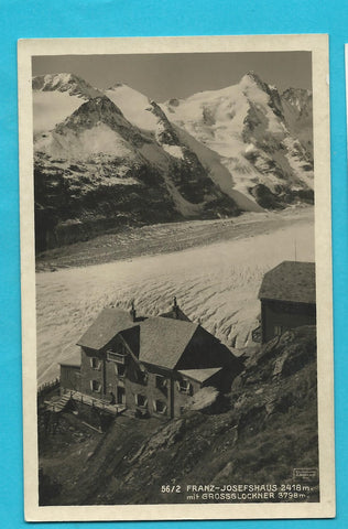 AK Franz-Josefshaus mit Grossglockner.