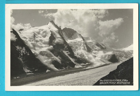 AK Grossglockner von der Franz Josefshöhe.
