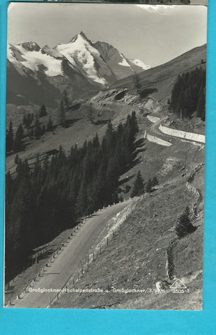 AK Großglockner-Hochalpenstraße u. Großglockner.