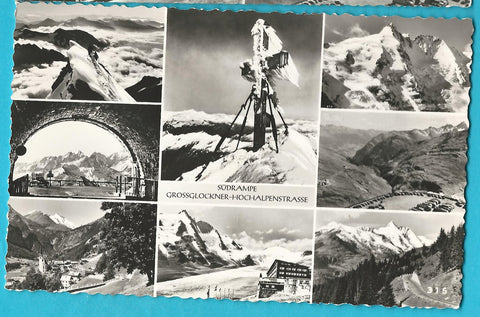 AK Grossglockner Hochalpenstrasse. Südrampe.