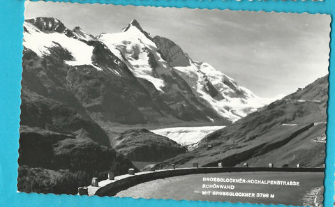 AK Großglockner Hochalpenstrasse Schönwand mit Grossglockner.