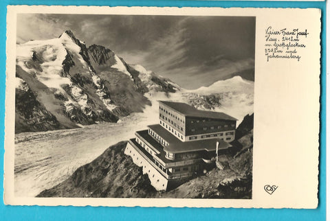 AK Kaiser-Franz-Josef-Haus mit Großglockner.
