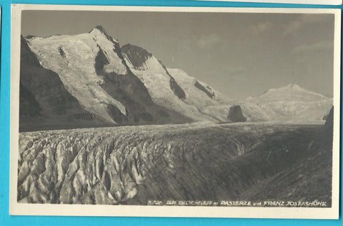 AK Der Großglockner mit Pasterze v.d. Franz Josefshöhe.