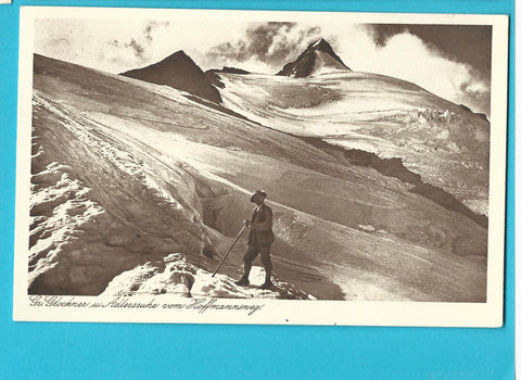 AK Grossglockner und Adlersruhe vom Hoffmannsweg.