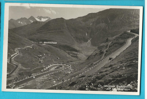 AK Großglockner Hochalpenstraße mit Schobergruppe.