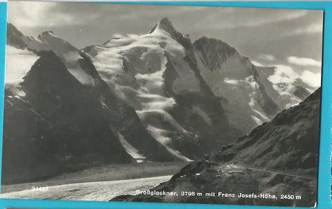 AK Großglockner mit Franz Josefs-Höhe.