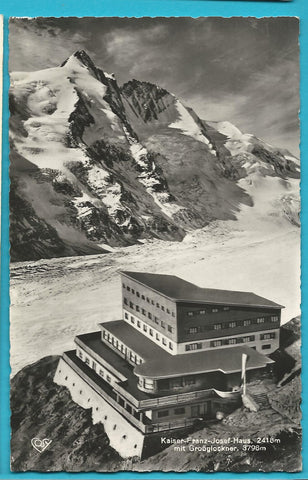 AK Kaiser Franz Josefs-Haus mit Großglockner.