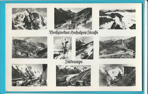AK Grossglockner Hochalpenstrasse. Südrampe.