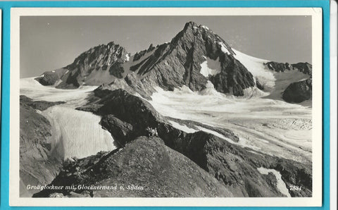 AK Grossglockner mit Glocknerwand v. Süden.