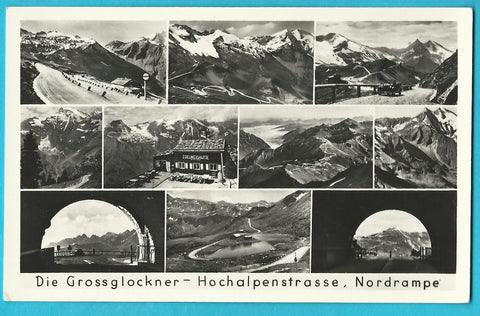 AK Die Grossglockner - Hochalpenstrasse, Nordrampe.