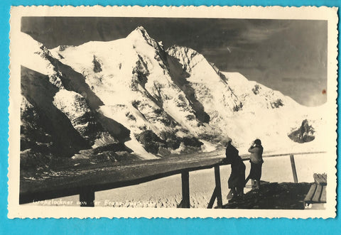 AK Großglockner von der Franz-Josefshöhe.