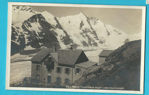 AK Franz Josefhaus u. Grossglockner.