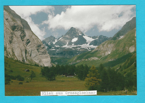 Foto Blick zum Grossglockner.