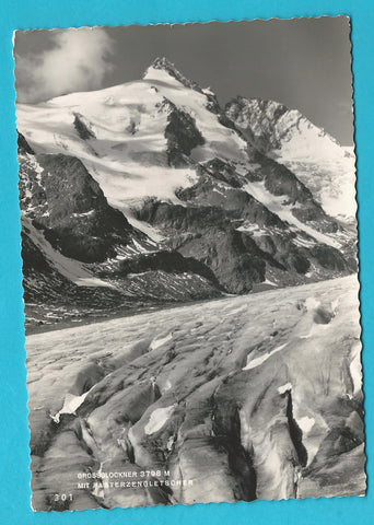 AK Grossglockner mit Pasterzengletscher.