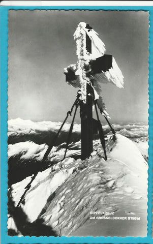 AK Gipfelkreuz am Grossglockner.