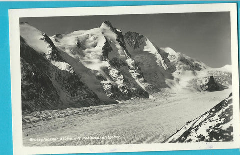 AK Grossglockner mit Pasterzengletscher.