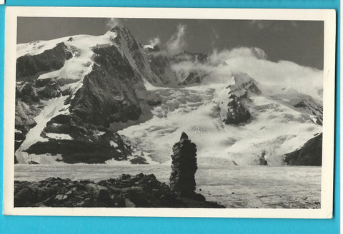 AK Grossglockner von der Hofmannshütte.