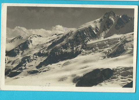 AK Grossglockner von der Oberwalderhütte am Gr. Burgstall. (1927)