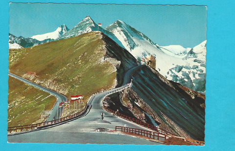 AK Grossglockner Hochalpenstrasse Fuscher Törl mit Grossglocker.