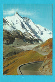 AK Grossglockner Hochalpenstrasse. Auffahrt Südrampe mit Grossglockner.