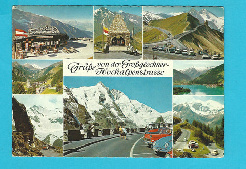 AK Grüße von der Grossglockner Hochalpenstrasse.