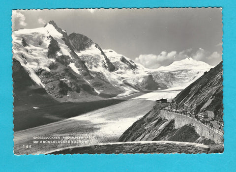 AK Grossglockner Hochalpenstrasse mit Grossglockner.