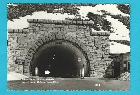 AK Grossglockner Hochalpenstrasse. Hochtortunnel.