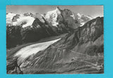 AK Grossglockner Hochalpenstrasse. Auffahrt mit Grossglockner und Pasterze.