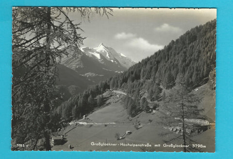 Muster-AK Grossglockner Hochalpenstrasse mit Grossglockner.