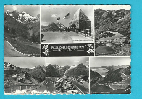 AK Grossglockner Hochalpenstrasse. Nordrampe.