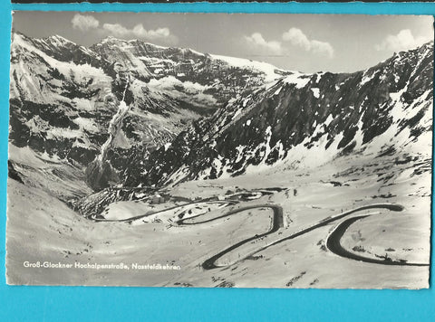 AK Grossglockner Hochalpenstrasse. Nassfeldkehren.