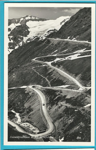 AK Aussichtsstrasse und Franz Josefshöhe.