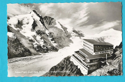 AK Kaiser Franz Josef Haus mit Grossglockner.