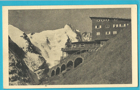 AK Alpenhotel Franz Josef Haus mit Grossglockner. (1947)