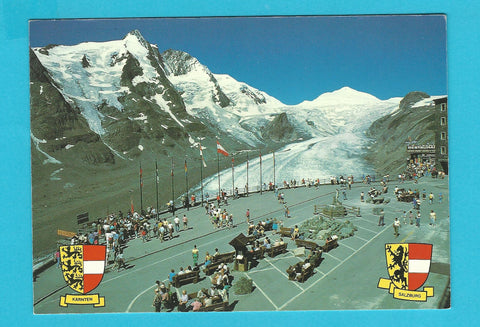 AK Grossglockner Hochalpenstrassen. Vorplatz Garage Freiwandeck Grossglockner.