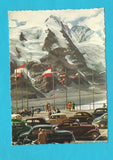 AK Parkplatz Freiwandeck mit Grossglockner.