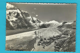 AK Parkplatz Freiwandeck mit Grossglockner und Johannisberg.