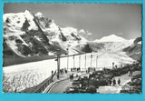 AK Parkplatz Freiwandeck mit Grossglockner.
