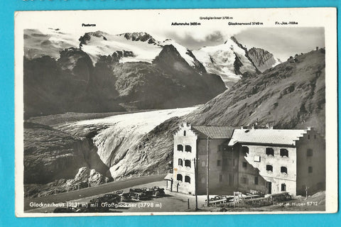 AK Glocknerhaus mit Grossglockner.